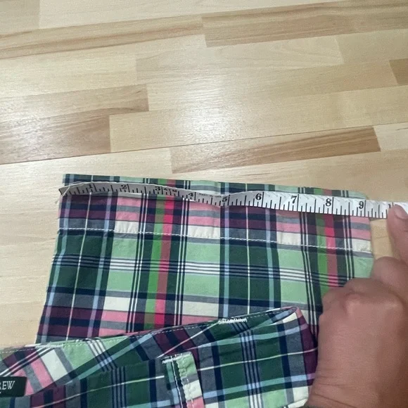 J Crew Plaid Pants - Green, Pink, and Blue - Picture 7 of 7